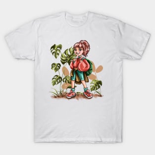 girl traveler T-Shirt